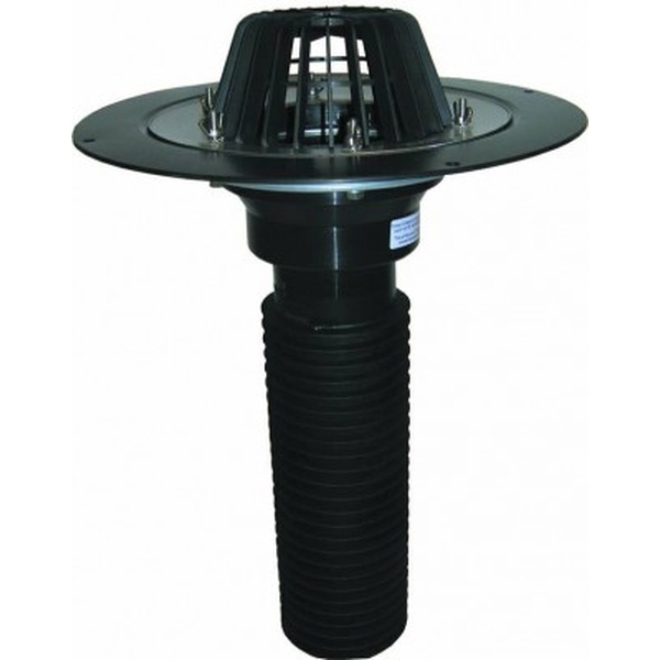 HL69/7 Воронка для неэксплуатируемой кровли, с верт. выпуском, универсальная DN75